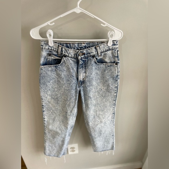 Levi’s 705 Vintage Acid Wash 1980’s Student Jeans - Size 30 - Picture 2 of 13